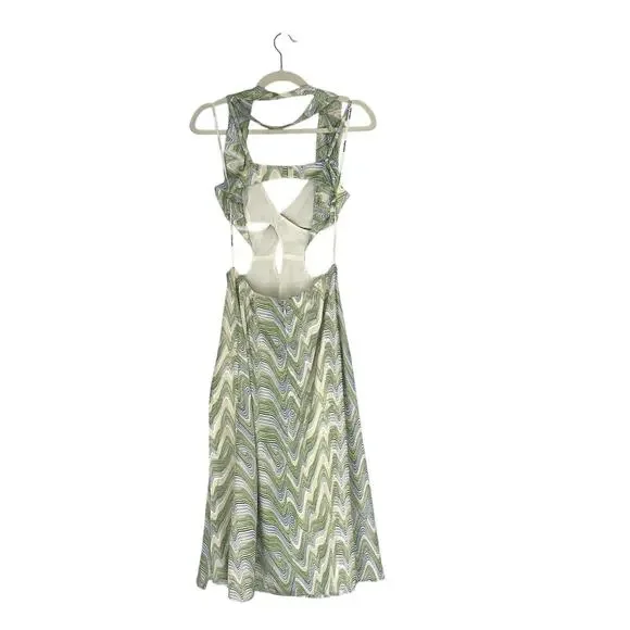 white lace sleeveless midi dress Petal Sleeveless Floral Eyelet Lace Midi Dress White SMALL